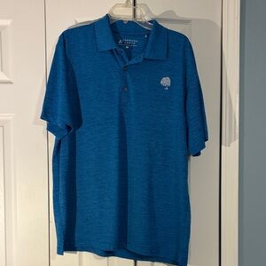 Bermuda Sands L Blue Polo Shirt for Men logo on the chest  short sleeves